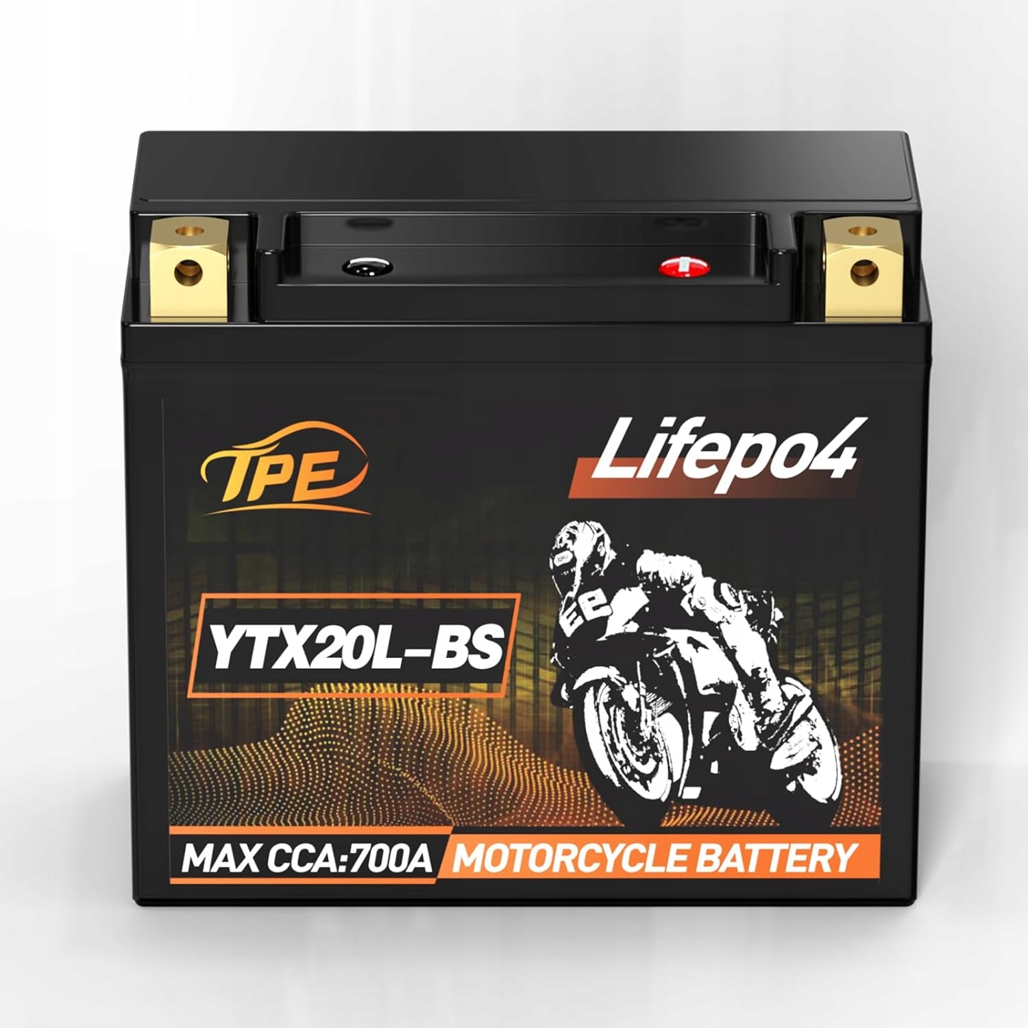 Motocyklový Akumulátor 12-VOLTOVÁ Litová Powersport LIFEPO4 7AH 700CCA