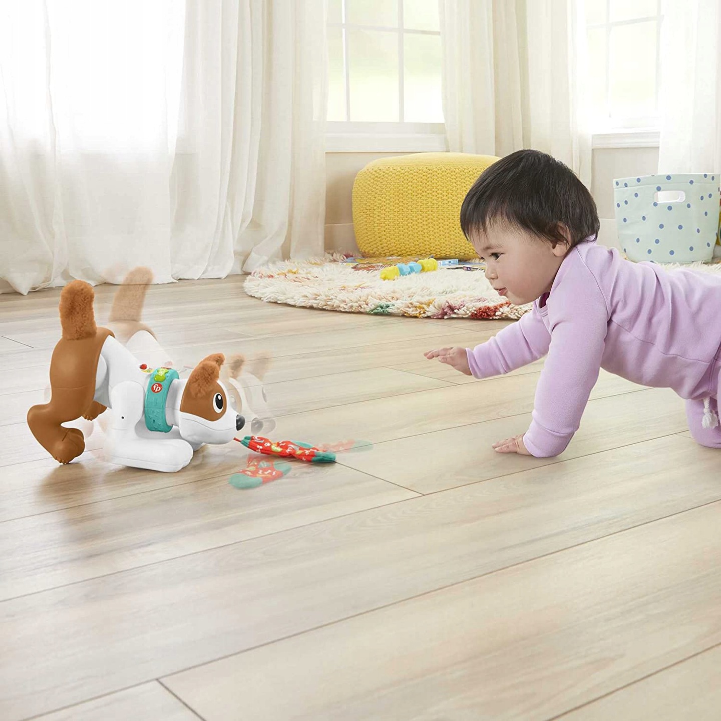 Edukacyjny piesek Fisher Price Raczkuj ze mną HHH1 Kod producenta HHH15