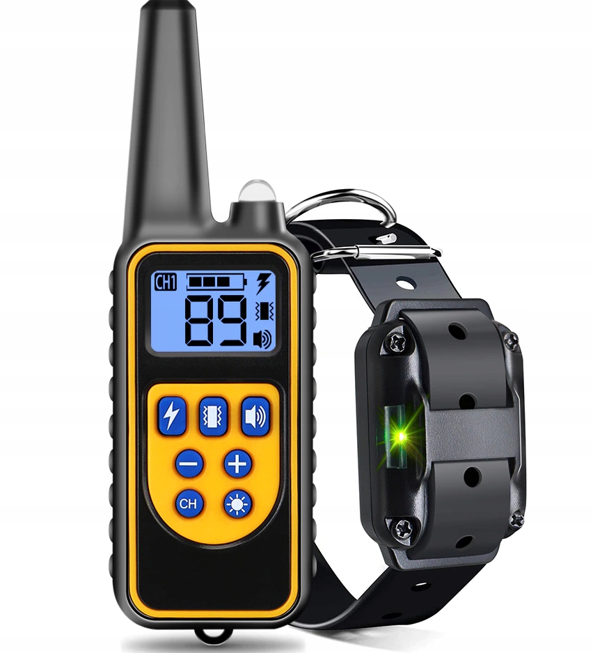 Levně Elektrický Obojek Pro Psa 800M Výcvikový Dálkové Ovládání