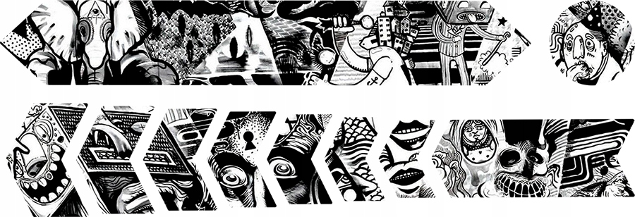 

FramePAD Ochraniacz na ramę roweru rurę 45cm 10 el