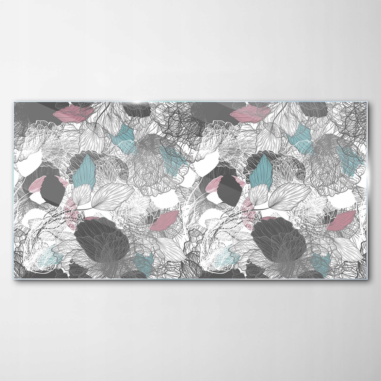 Obraz na skle Dekor Umenie Abstrakcia 120x60