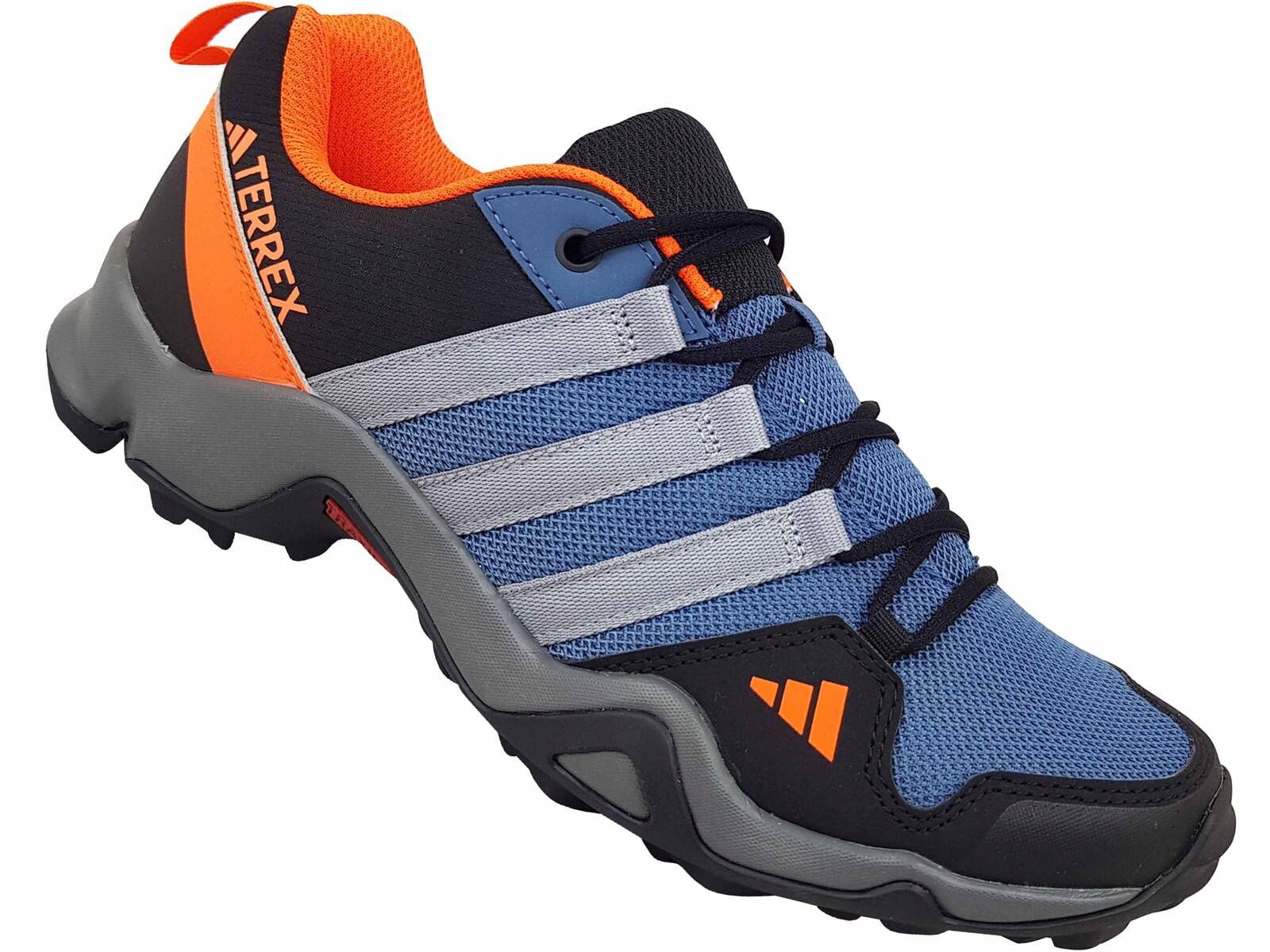 Adidas Terrex AX2R IF5702 Buty Outdoorowe Trekkingowe Niebieskie Trapery