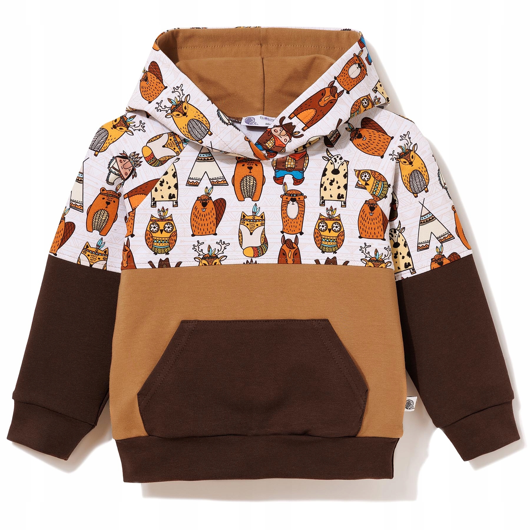 TuSzyte Bluza dresowa dla chłopca, bawełniana R.104