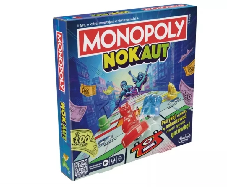 Hasbro Game Monopoly Nokaut, gra