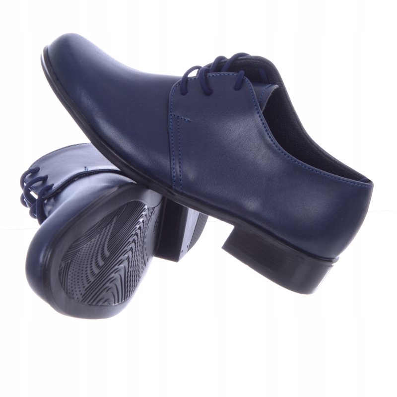 Buty Chłopięce Komunia Wizytowe Granatowe 38 Marka Inna marka