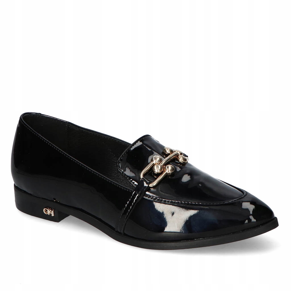 Mokasíny Chebello 2898-036 Černý lak 37