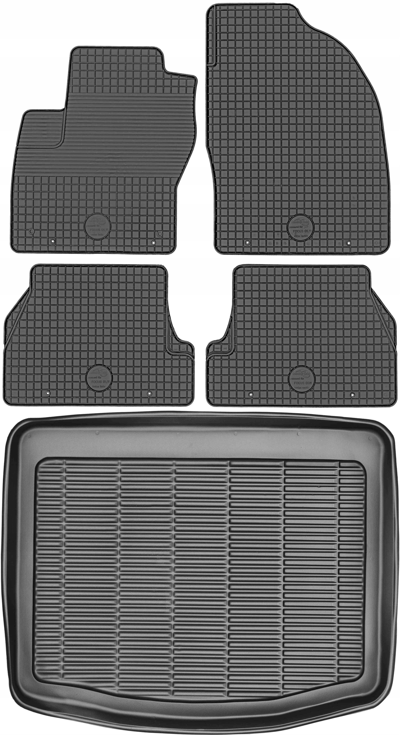 Ford Focus III Hb 2010-2018 Koberce batožinový priestor