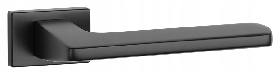 Obdĺžniková rozeta Yuka Slim čierna Aprile