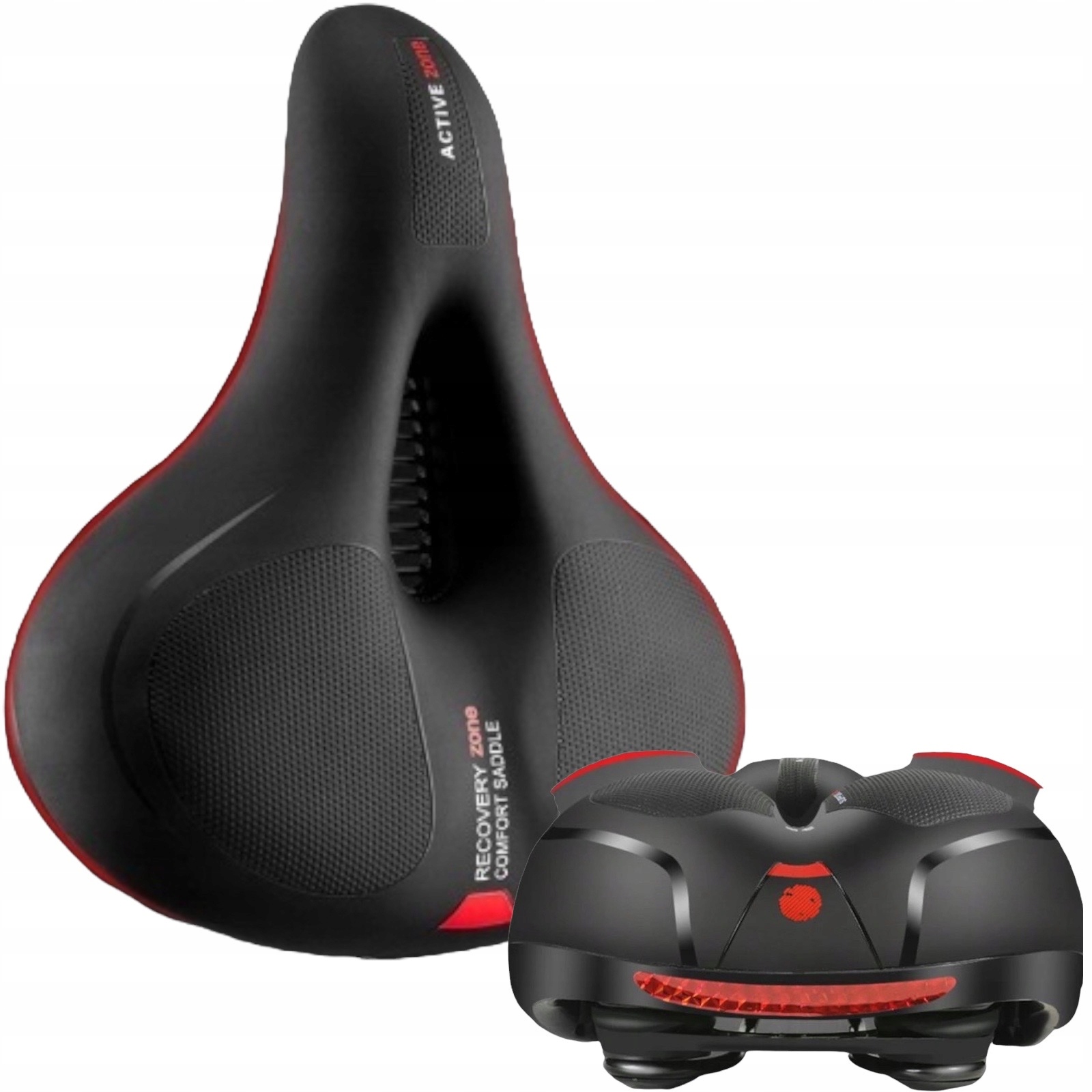 

Żelowe Siodełko Rowerowe Szerokie Pianka