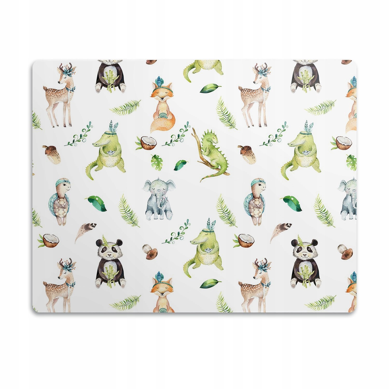 Levně Pro psa podložka pod misky Šťastná zvířata 60x40