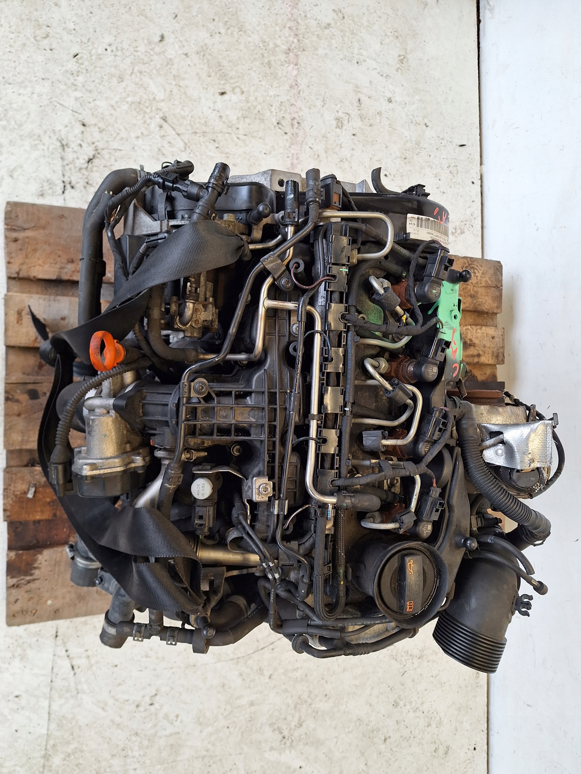 VOLKSWAGEN SEAT SKODA AUDI engine 1.6 TDI CAY 105KM
