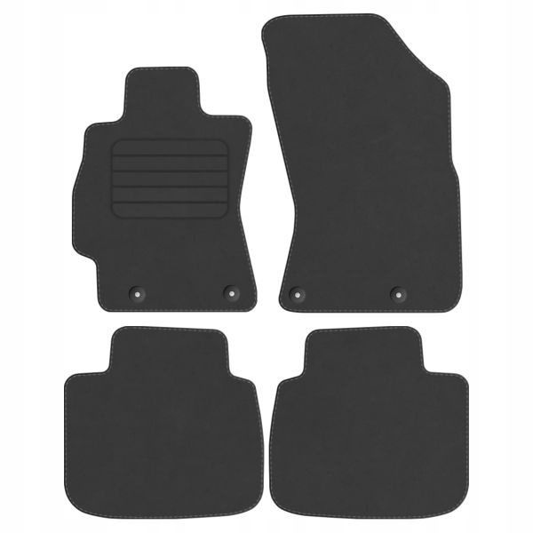 Subaru Legacy 09-14 velurové koberce Comfort Grafit