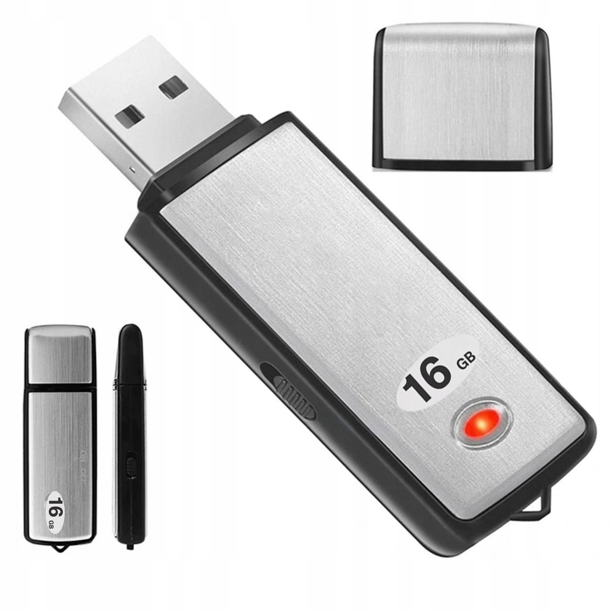 

Szpiegowski Dyktafon Pendrive Detekcja Podsłuch