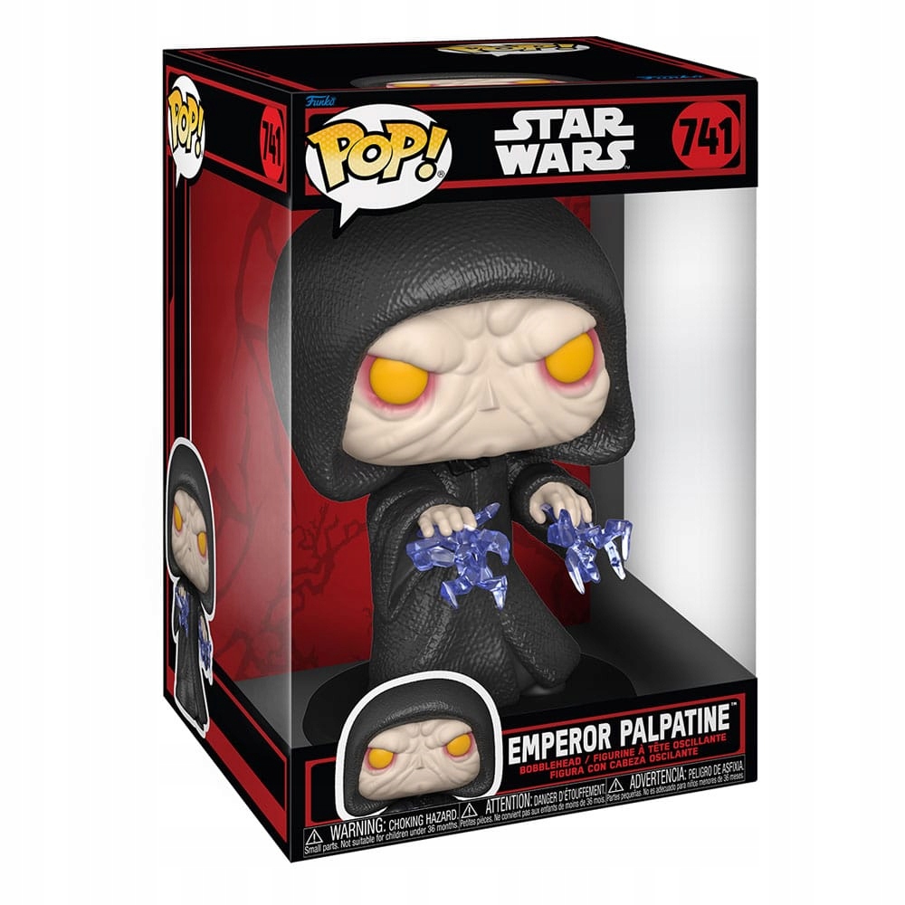 Funko Pop Jumbo 10" Star Wars 741 Emperor Palpatine Sběratelská figurka