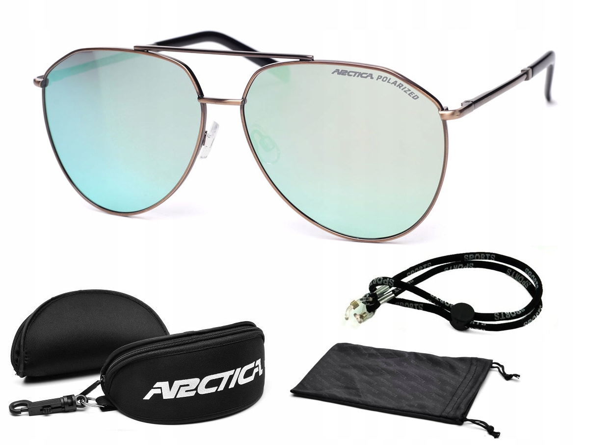 

Arctica Okulary S-326A Polaryzacyjne Pilotki Etui