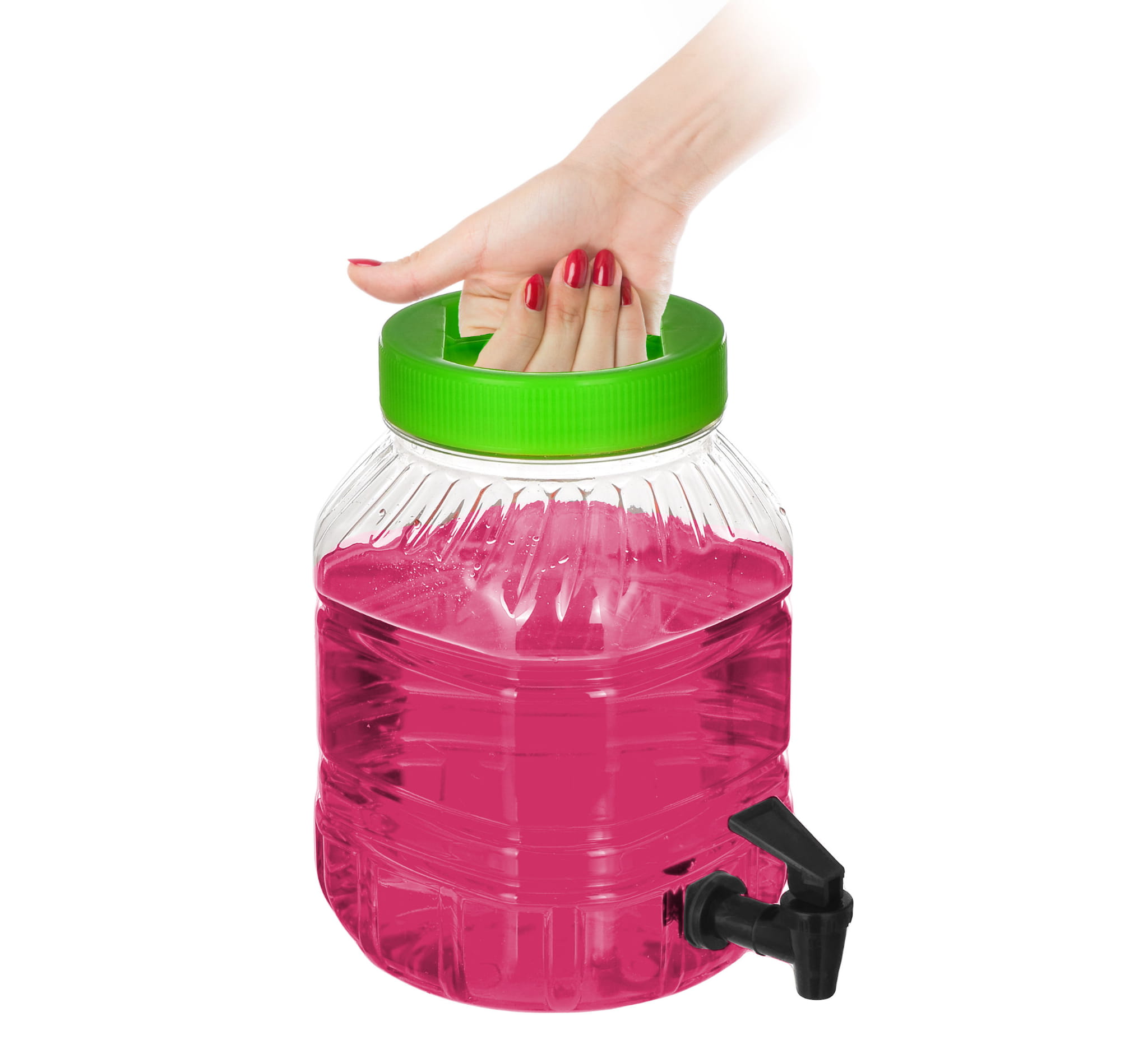 

Dzbanek Nietłukący Słój Z Kranikiem 4L Lemoniada