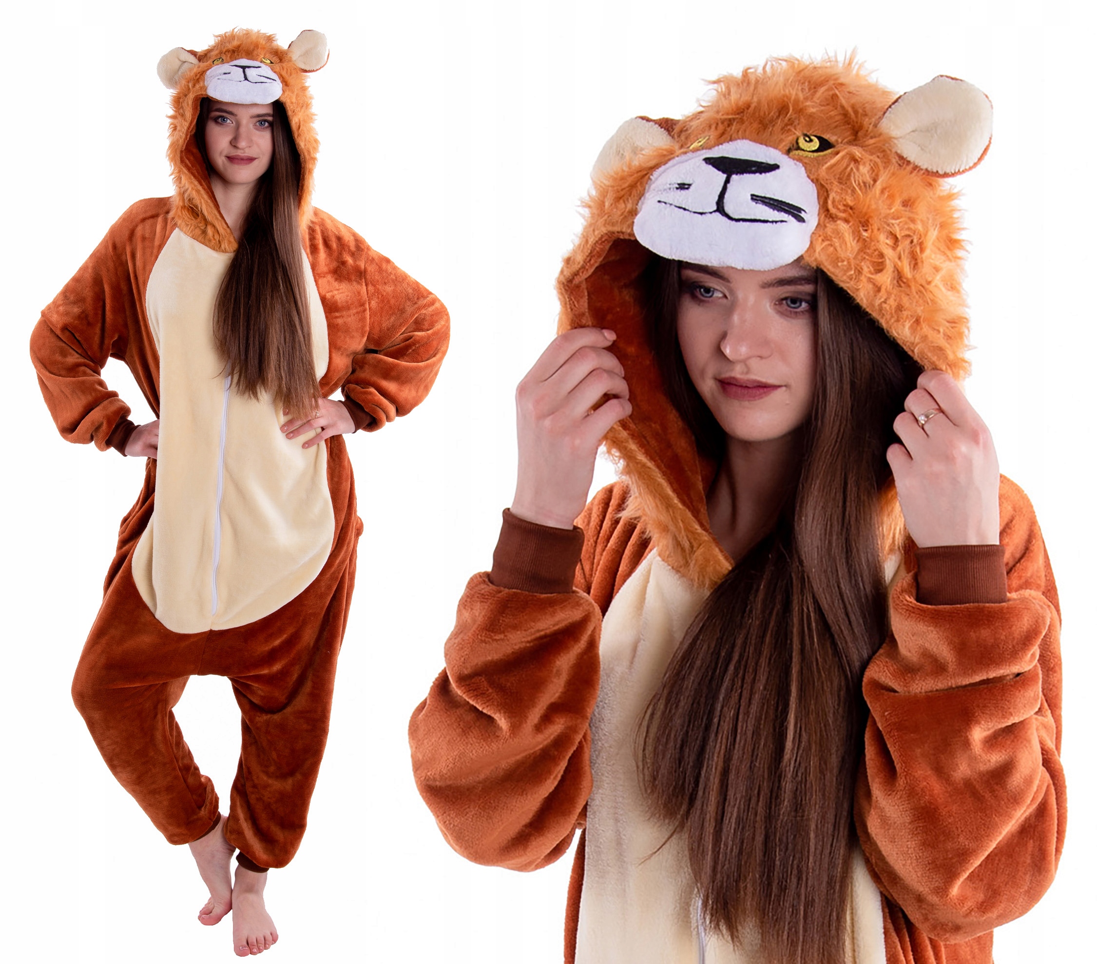 

Lew Piżama Przebranie Kigurumi Onesie 170