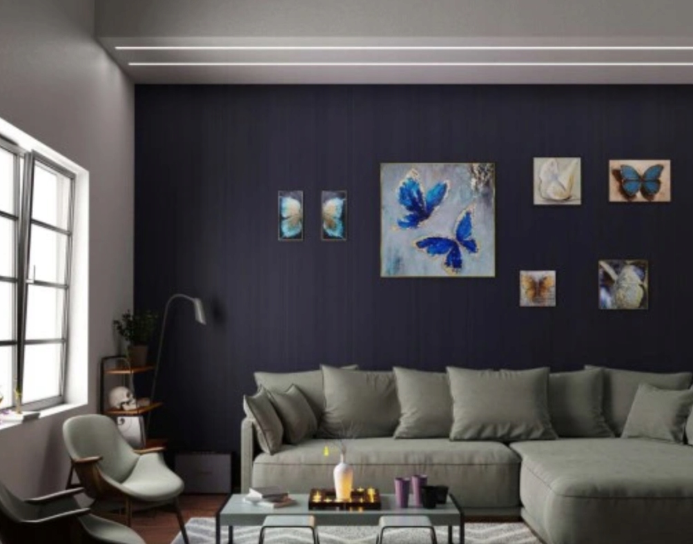 Profil LED P6-3 biały wpuszczany płytki do GK 2m Marka Tech-Light