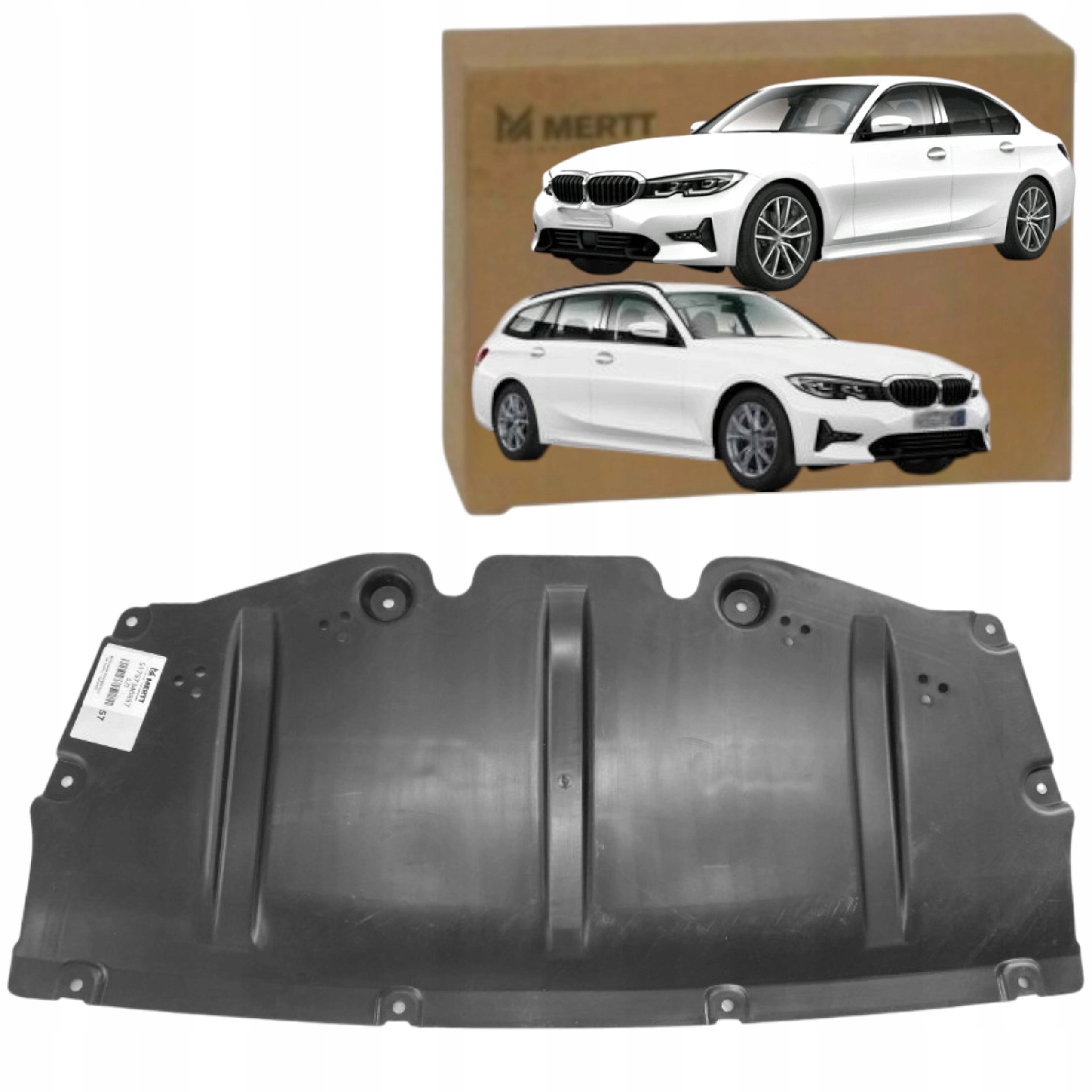 Spodní kryt motoru deska Bmw 3 G20 G21 G28 4 G22 2018+ 51757340857