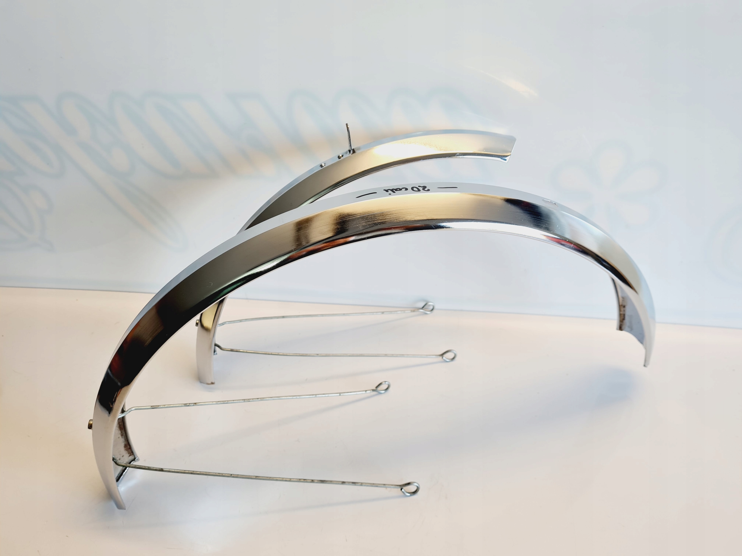 BŁOTNIKI 20 CALI CHROM ROWER ROMET WIGRY LUX SOKÓŁ LUX ORYGINAŁ PRL