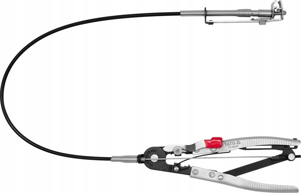 Szczypce z linką do opasek zaciskowyc YT-0653 Yato