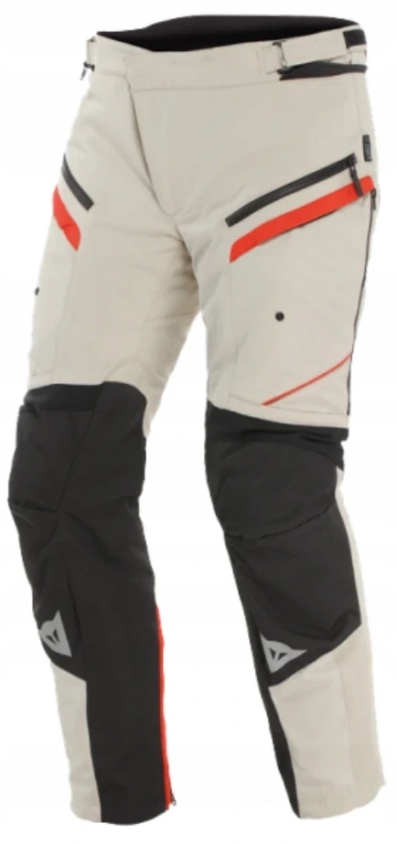 Dainese Gullfoss D-dry Tidal Foam Red Motocyklové Nohavice Textilné 48