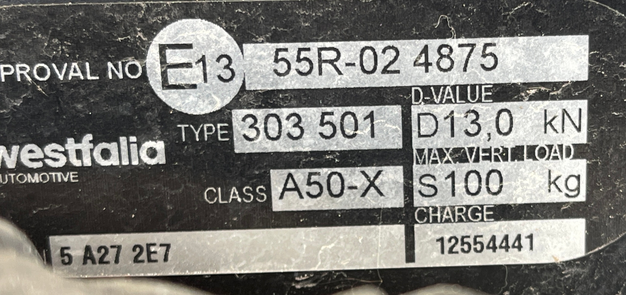 BMW X3 G45 2024 - tow SKLADANY electrical 5A272E7