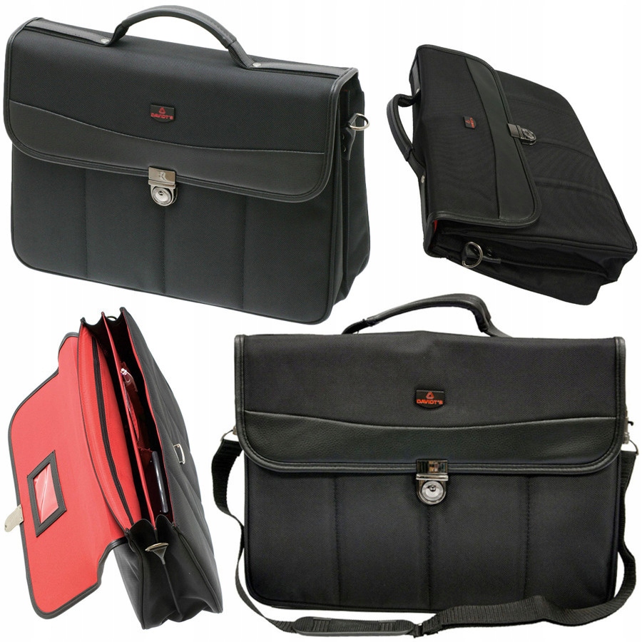 Teczka aktówka Davidt's Czarna 261.118.01