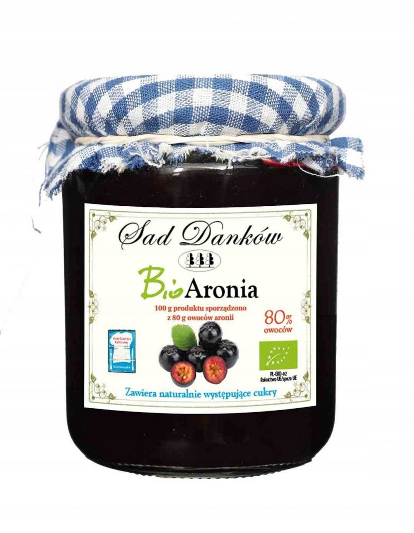 Levně 3X Sad Danków Aronia 80 % Bio 260 g