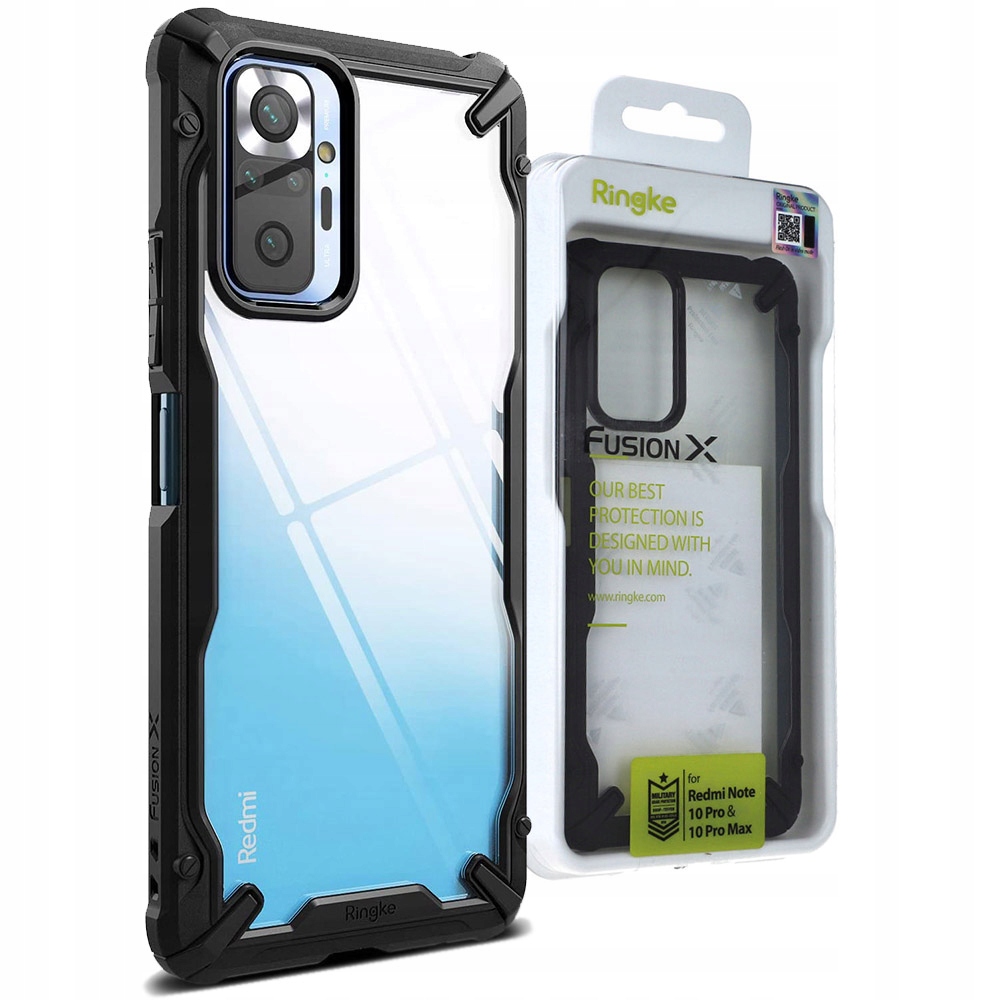 

Etui Ringke do Redmi Note 10 Pro, Fusion X, cover