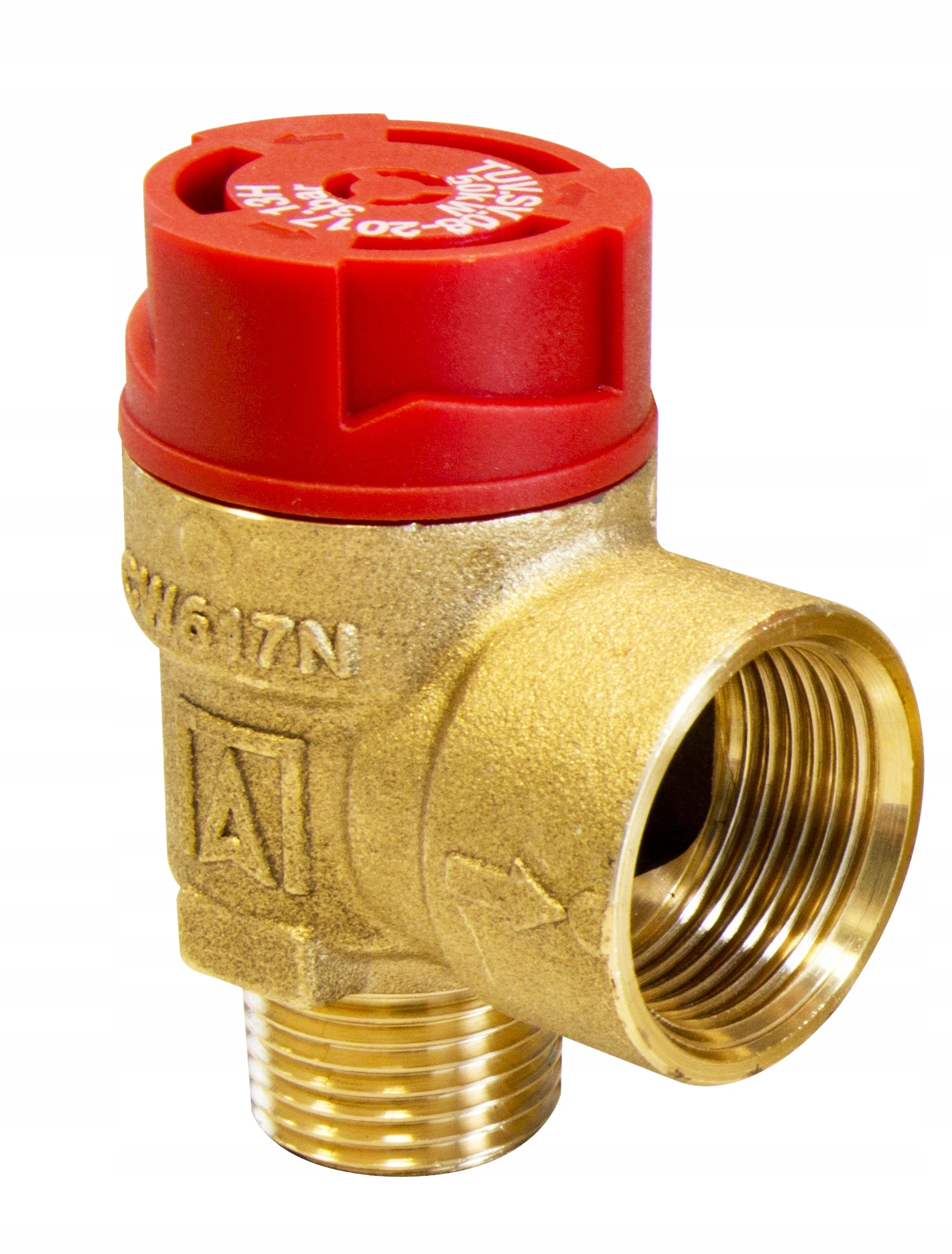 ZAWÓR BEZPIECZEŃSTWA C.O 2 BAR 1/2X3/4 WZ AFRISO