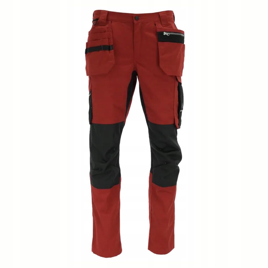 Spodnie Robocze Do Pasa, Monterskie Mocne Z Kieszeniami Monter Sara 54
