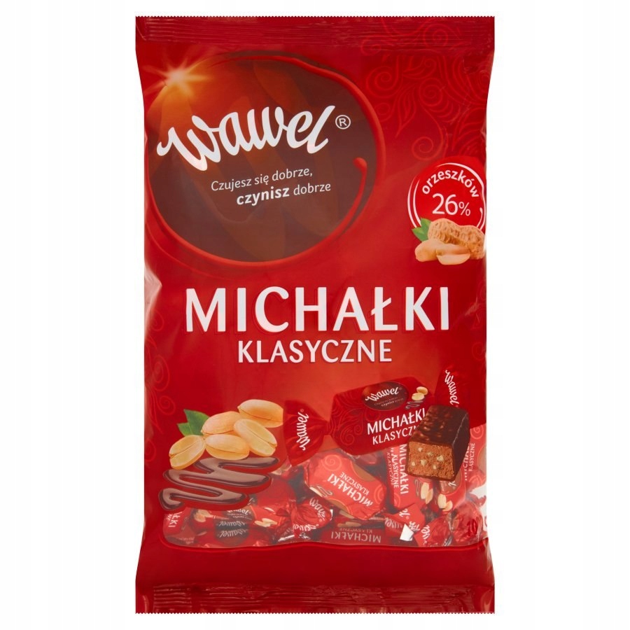 Levně 2x Wawel Michałki Klasické Bonbóny 1 kg