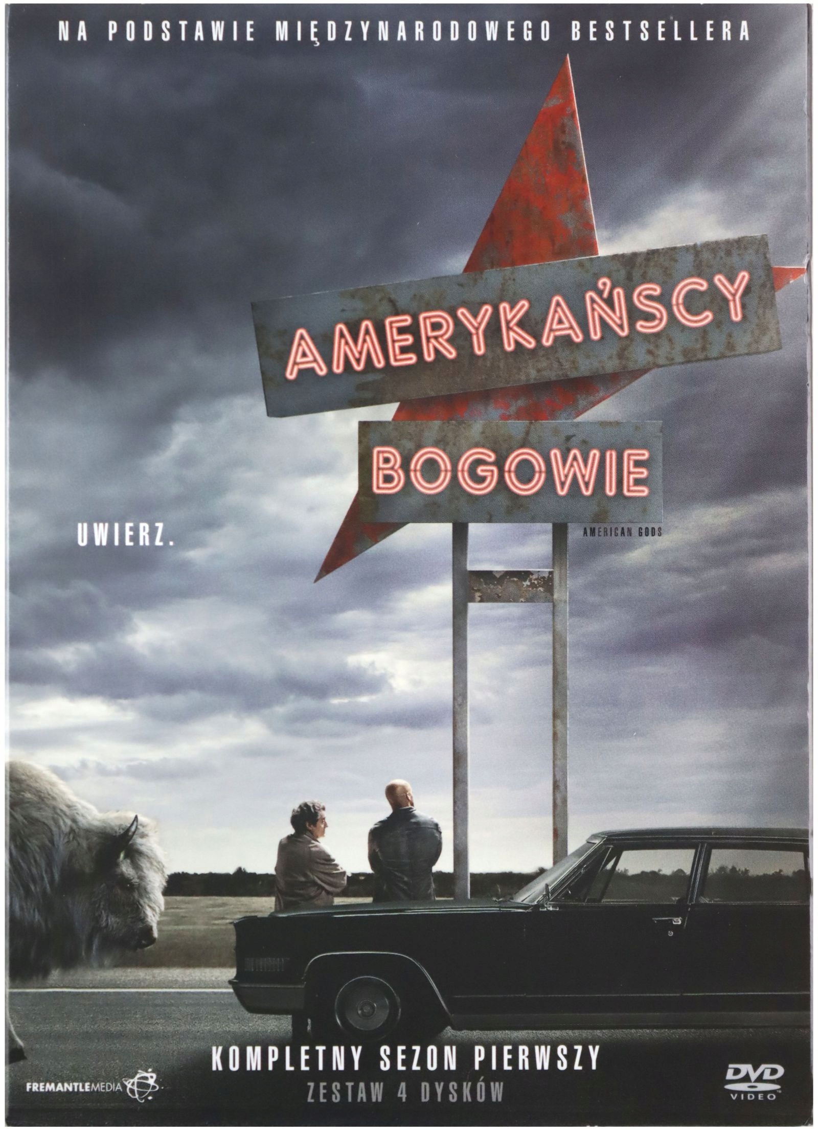 

Amerykańscy Bogowie Sezon 1 (4DVD)