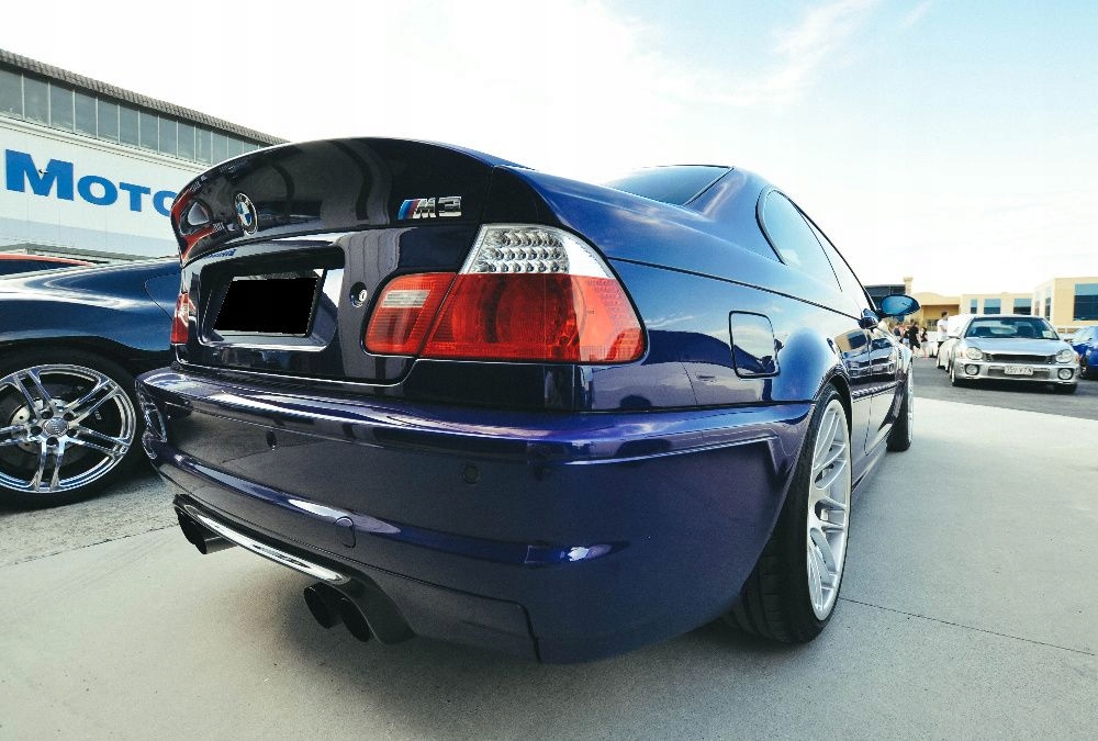 BMW E46 CSL Style dokładka tył M3 dyfuzor Typ samochodu Samochody osobowe