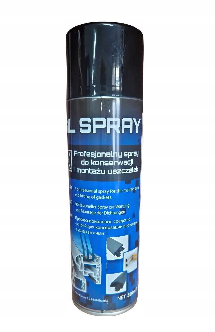 

spray do konserwacji i montażu uszczelek 500ml