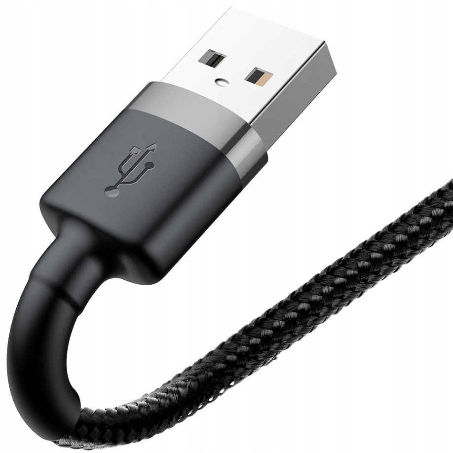 Kabel USB-A - Lightning, Baseus Cafule 2,4A, 0,5M Długość przewodu 0.5 m