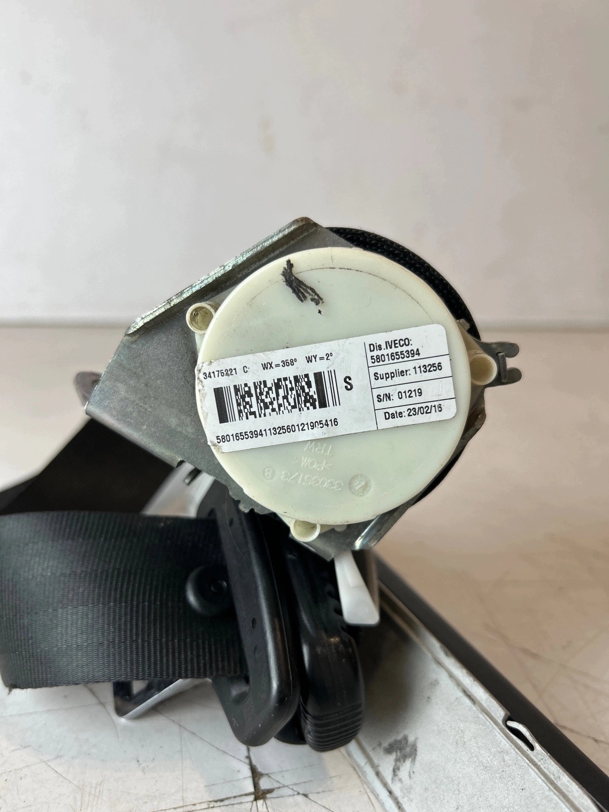 ceinture de sécurité avant gauche Iveco Daily V VI 2017r