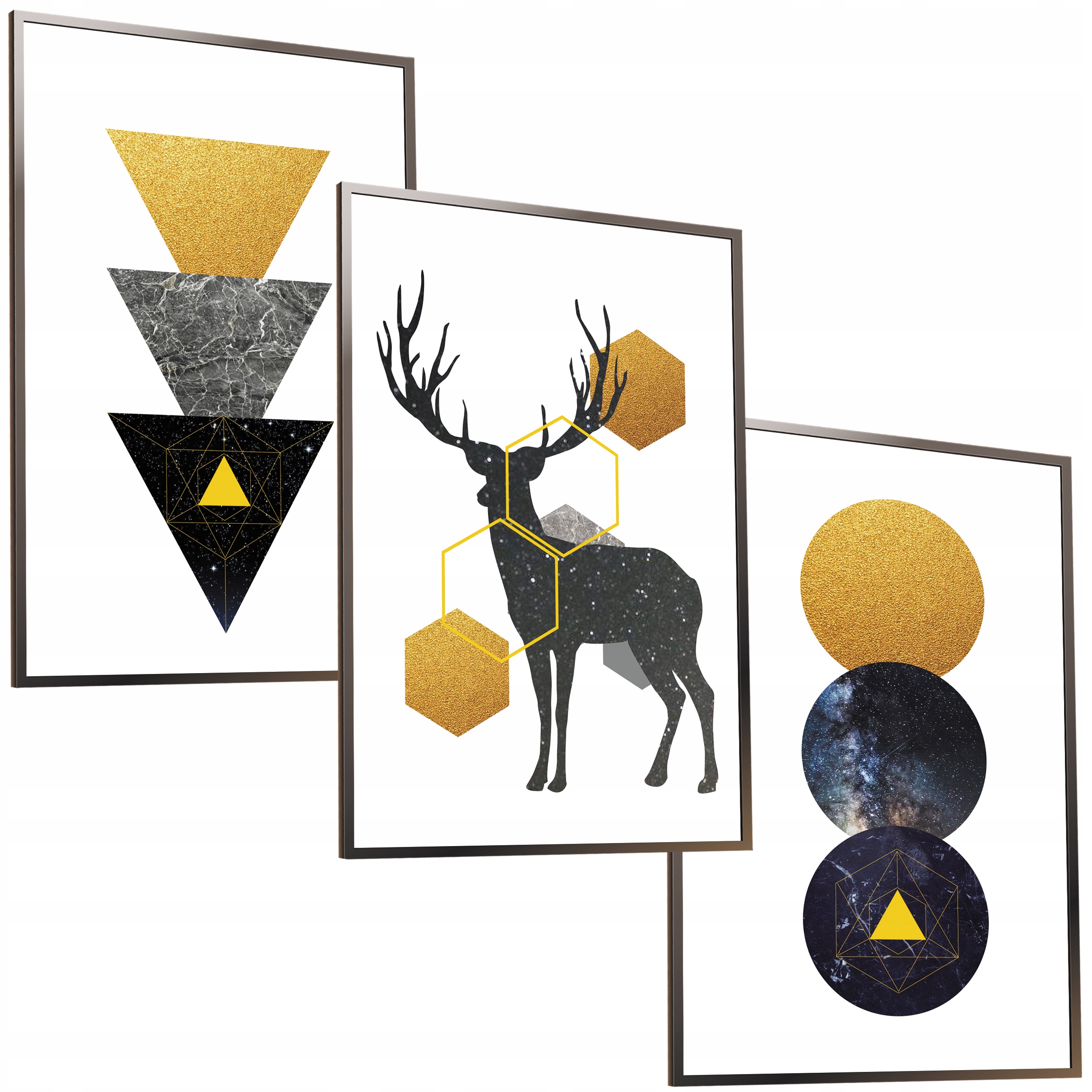

Zestaw 50x40 Ramka Plakat Kosmiczny Deer Jeleń
