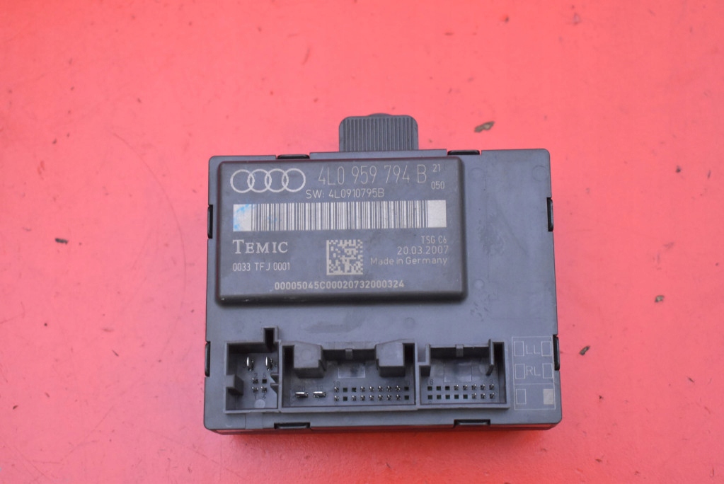 control unit module door left rear part 4L0959794B 4L0910795B AUDI Q7 4L 05-09