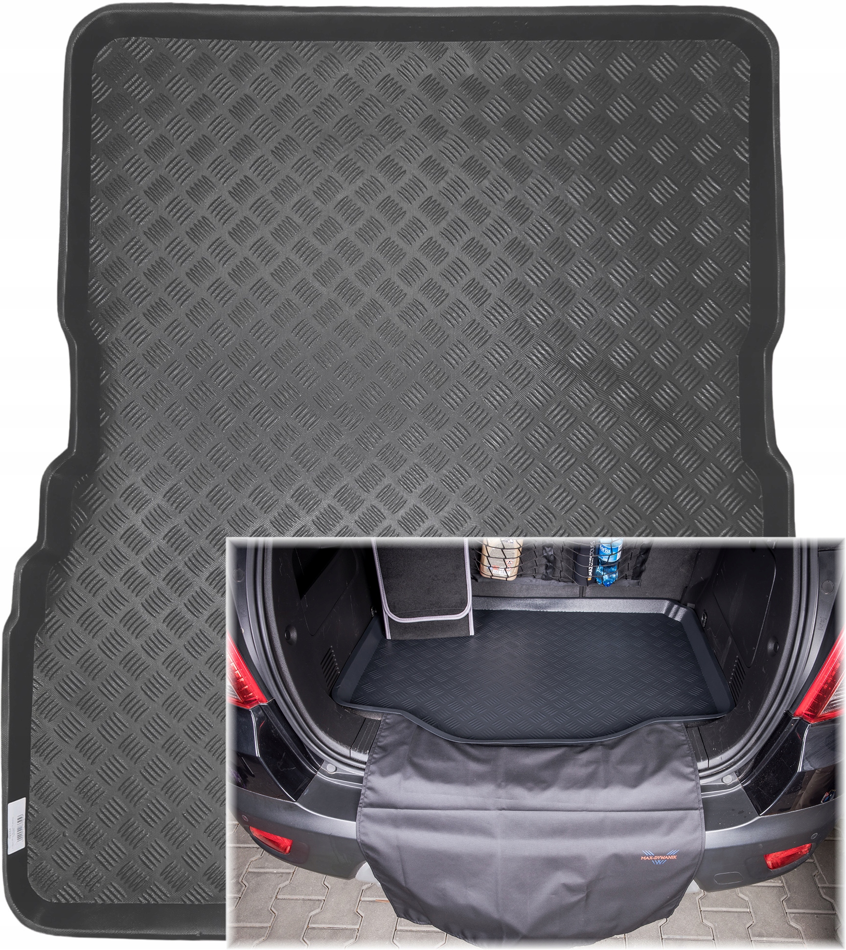 Peugeot 208 I Van od roku 2013-2019, rohož kryt nárazníku