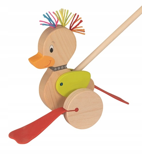 

Zabawki Dla Małych Dzieci Pchacz Kaczka Na Patyku