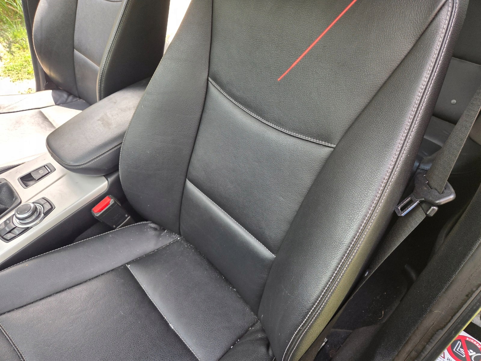 BMW X3 F25 Sitze schwarze Leder