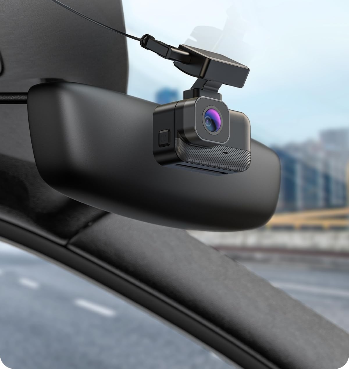 KRUNIA 2K WiFi Kamera Samochodowa GPS WDR Nocny Tryb 170° Kąt Widzenia — miniatura 14