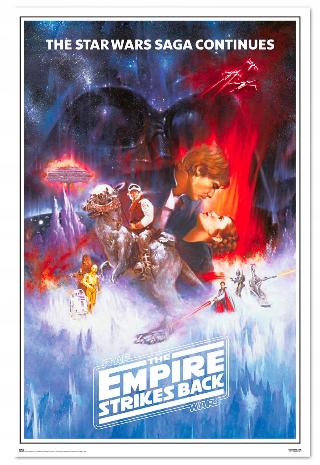 

Plakat Star Wars Classic Empire Strikes 61x91,5 cm