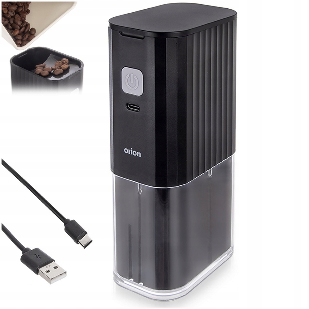 Elektrický Mlýnek Na Zrnkovou Kávu S Žárovým Kořením A Nabíječkou