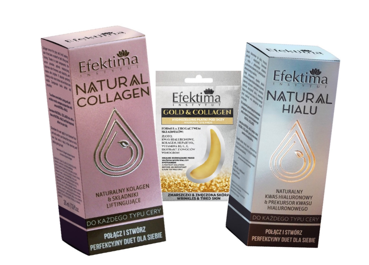 

Zestaw Serum Efektima Hialuronowe Kolagenowe