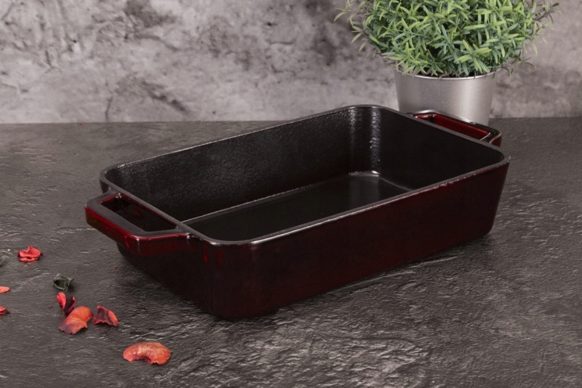 BRYTFANNA ŻELIWNA Z POWŁOKĄ CERAMICZNĄ BERLINGER H Pojemność 1 l