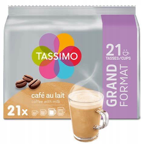 Капсулы для Tassimo Gevalia Cafe au Lait 21 шт.