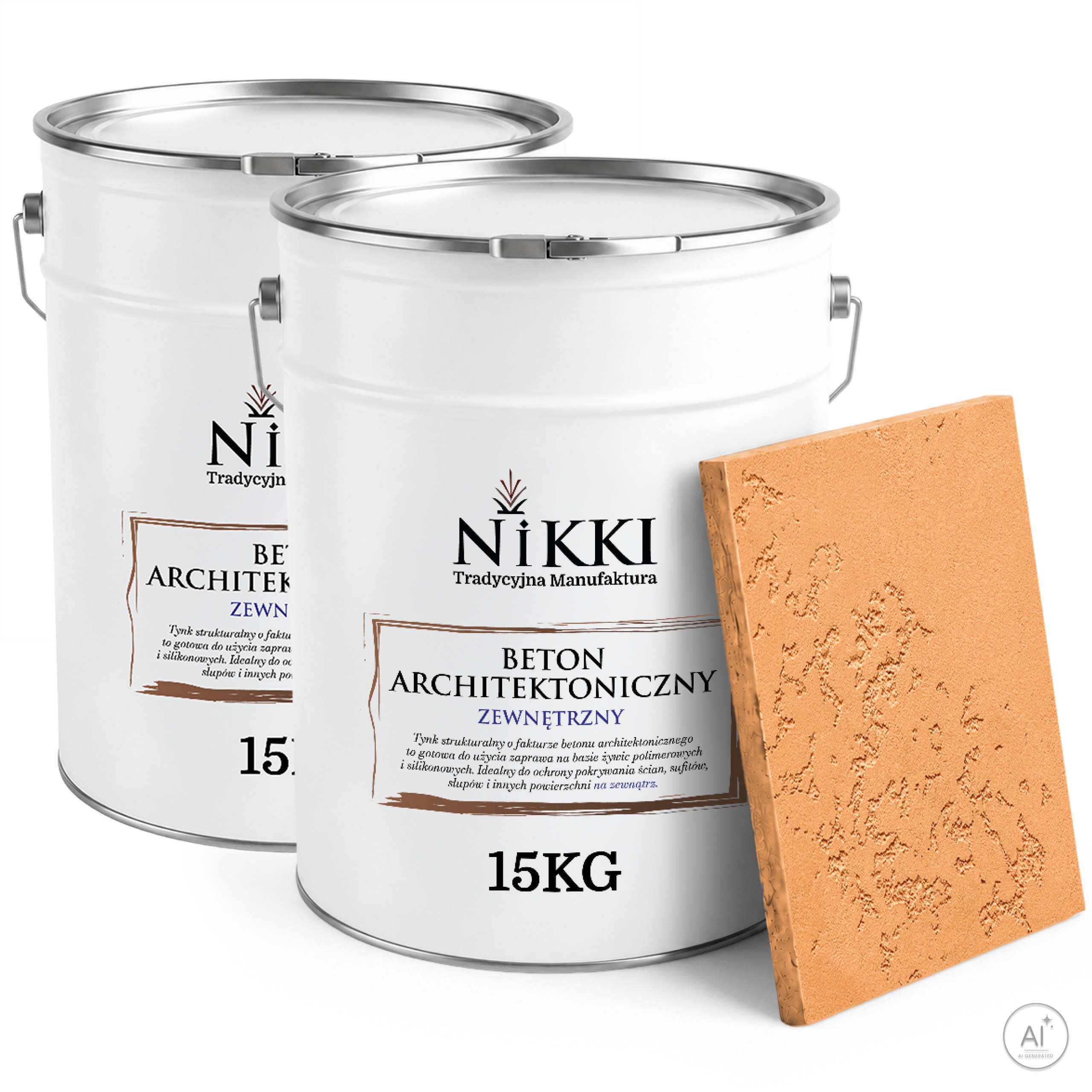 Dekorativní venkovní architektonický beton 10 m2 2x15 kg Karamelový F596